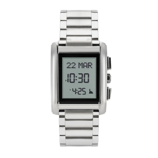 Al Fajr Classic Steel Watch : Model WS-06S